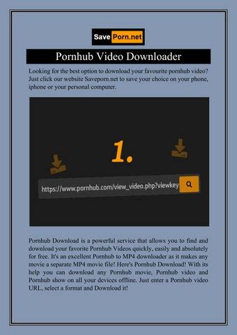 save pornhub|Online Video Downloader